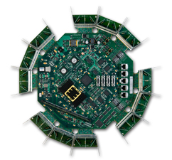 XR-722x and XR-723x Twelve multi-state, pluggable radio modules